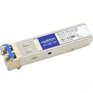 AddOn Cisco Meraki MA-SFP-1GB-LX10 Compatible TAA Compliant 1000Base-LX SFP Tran