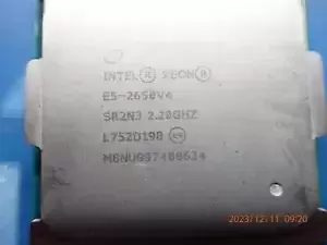 INTEL XEON E5-2650 V4 2.2 GHz 12-CORE SR2N3