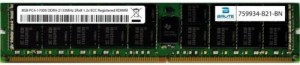759934-B21 - HP Compatible 8GB PC4-17000 DDR4-2133Mhz 2Rx8 1.2v ECC RDIMM