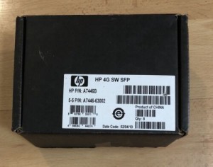 8pcs, HP A7446B StorageWorks 4G SW SFP Transceiver AFBR-57R6AEZ-HP A7446-63002