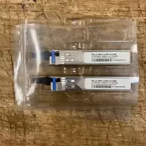 GLC-BX40-U40-COM CISCO Compatible 1.25G SFP BiDi 40km Transceiver LC DDM QTY 2