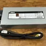 Dell R230 Power Supply AC250E S0 250W 80 Plus Bronze 9J6JG P59VM