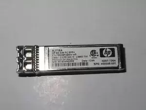 Lot of 10 Genuine HP AJ718A StorageWorks 8GB Short Wave SW FC SFP+ Transceiver