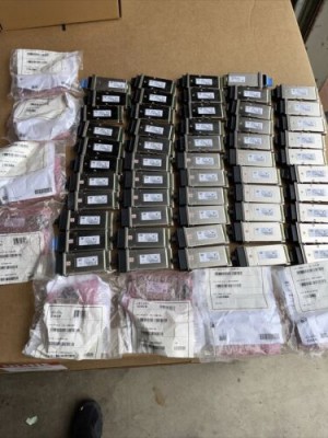 (8 NEW And 54 Preowned) Cisco X2-10GB-SR Transceiver Module