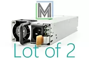 LOT OF 2: IBM 69Y5871 69Y5872 x3550 x3650 M4 750W AC POWER SUPPLY