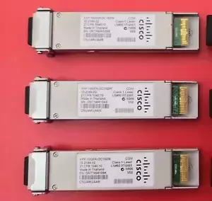 XFP-10GER-OC192IR V02 CISCO ORIGINAL 10GE USED OPTICAL TRANSCEIVER