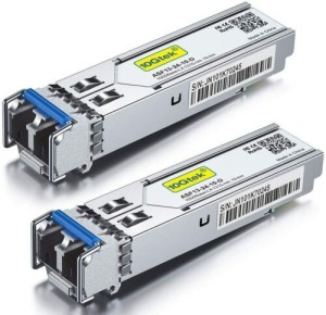 2 Packs For Cisco GLC-LH-SMD Transceiver, 1G SFP Module SMF LC 20 km