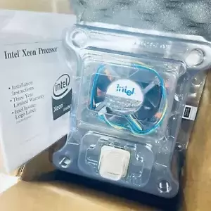 Intel Xeon E5440 NIB w Heat Sink & Fan Quad-Core Processor 2.83GHz BX80574E5440A