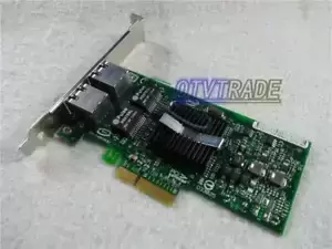 Intel Gigabit Dual PORT GIGABIT ETHERNET PCIe NIC Card EXPI9402PT NC360T Used