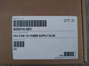 Brand-new Unopened HP HSTNS-PL09 398713-001 Server Power Supply DL320