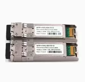 SFP-10G-BX10-D/SFP-10G-BX10-U COMPATIBLE HPE 1330/1270NM 10G 10KM OPTICAL TRANS