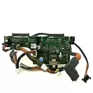 Kit 0JDG3 Dell PowerEdge R720Xd Server Flex 2 Bay 2.5'' Hard Drive Backplane Cab