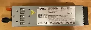 LOT OF 2 Dell PowerEdge R610 502W Switching Power Supply 8V22F C502A-S0