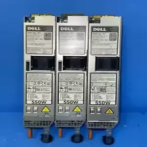 "Lot of 3"  Dell PowerEdge 550W Power Supply D550E-S0 0RYMG6