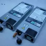 Lot of 2 Dell EPP 80 PLUS Platinum 750W Server Power supply E750E-S6, 100 - 240V