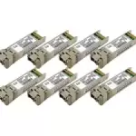 LOT OF 8 CISCO DS-SFP-FC8G-SW 850NM 8.5GB 150M LC SFP+ TRANSCEIVERS 10-2418-01