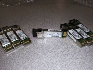 (7 Pack) Cisco DS-SFP-FC8G-SW 8-Gbps Fiber Channel Shortwave SFP+ LC Transceiver