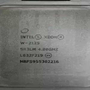 Intel Xeon W-2125 SR3LM