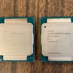 Pair of Intel Xeon E5-2609 V3 1.90GHz 6-Core Server Processor CPU SR1YC