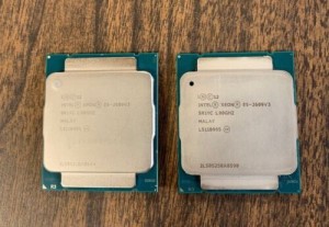 Pair of Intel Xeon E5-2609 V3 1.90GHz 6-Core Server Processor CPU SR1YC