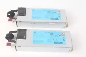 HP DPS-500AB-13A 500W Power Supply 723595-101 -  Lot of 2