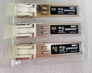 Cisco MGBT1 GE1000base-T Mini-GBIC SFP Copper RJ-45 Transceiver  1PCS