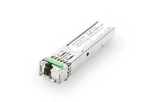 Digitus 1.25 Gbps SFP Module, Singlemode, BiDi, HP-comp. LC Simplex, Tx1550nm/Rx
