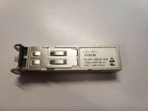 Cisco MA-SFP-1GB-SX 500M 850nm Transceiver pulled from working unit. 