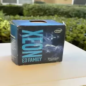Intel Xeon E3-1275 v5 3.6GHz, 8MB Cache, LGA1151, Quad-Core (SR2CT) Processor