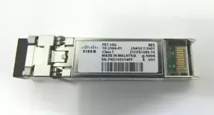 CISCO FET-10G SFP TRANSCEIVERS PN: 10-2566-01 - LOT OF 5 - NICE!