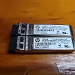 Lot of 2 Tested JD092B - FTLX8571D3BCL-HZ HP X130 10G SFP+ LC SR TRANSCEIVER