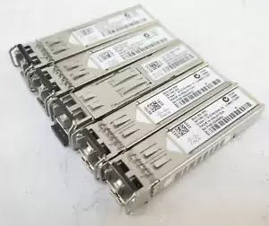 *Lot of 5* Cisco GLC-SX-MM COM 30-1301-03 1000BASE-SX Transceiver 850nm 1.25Gbps