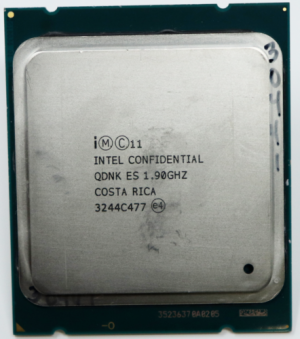 INTEL CONFIDENTIAL QDNK ES 1.90GHZ XEON 6-CORE LGA2011 *TESTED