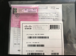 New Cisco GLC-FE-100ZX= SFP 70km Transceiver Module