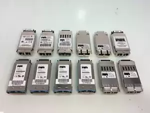 Lot of 12 Cisco WS-G5486 1000Base-LX/LH SM/MM GBIC Transceiver Modules