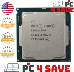 Intel Xeon E3-1245 V6 SR32B 3.70GHz 8MB 4-Core LGA1151 Workstation CPU Kaby Lake