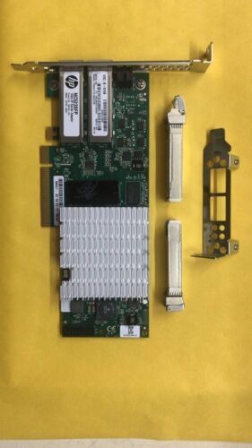 HP NC523SFP Dual Port 10GbE 593742-001 593715-001  Server Adapter With 2 Transce