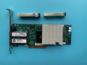 HP NC523SFP 10GbE 593742-001 593715-001 PCIe Server Adapter 2*SFP+ Transceiver