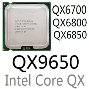 intel Xeon QX6700 QX6800 QX6850 QX9300 QX9650 LGA775 CPU Processor