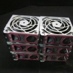 Lot of 6 HP Proliant ML370 Server Fans Hot Plug