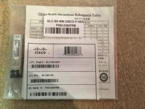 Cisco 1000BASE-SX SFP Cisco GLC-SX-MM Transceiver Cisco 30-1301-03