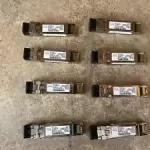 8 PACK CISCO FET-10G*10G FABRIC EXTENDER SFP+TRANSCEIVER MODULE UC7-3