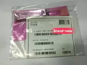 new Cisco QSFP-100G-SR4 100GBASE SR4 QSFP Transceiver MPO 100m over OM4 MMF.