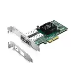 For Intel I350-F2 Gigabit PCIe x4 Network Card with Intel I350AM2 Chip Dual SFP