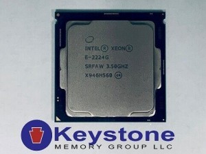 Intel Xeon E-2224G SRFAW 3.50GHz 8MB Quad Core LGA1151 Processor CPU *km