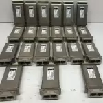 LOT OF 21 CISCO SYSTEMS X2-10GB-LX4 TRANSCEIVER MODULE 10-2154-02