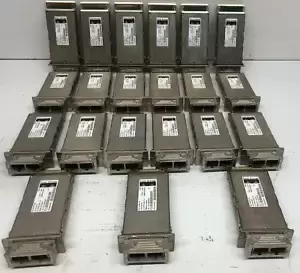 LOT OF 21 CISCO SYSTEMS X2-10GB-LX4 TRANSCEIVER MODULE 10-2154-02