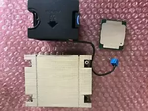DELL INTEL XEON EIGHT CORE E5-2640V3 2.6GHZ 2ND CPU KIT R530 SR205 HEATSINK FAN