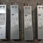 4 HP ESP113 PS-3381-1C1 194989-002 400W Power Server PSU Genuine - Lot of 4