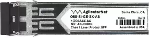 For Cisco ONS-SI-GE-SX-AS 1000BASE-SX SFP-SX 850nm LC MMF